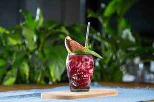 Склянка Vidrios San Miguel з переробленого скла ''CALAVERA'', 450 мл 2346 фото