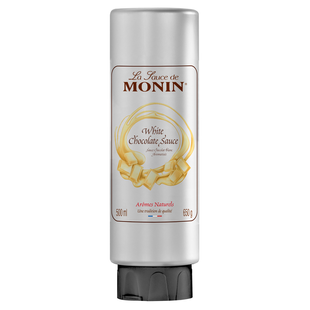 Соус білий шоколад Monin 500 мл 3052910044213 фото