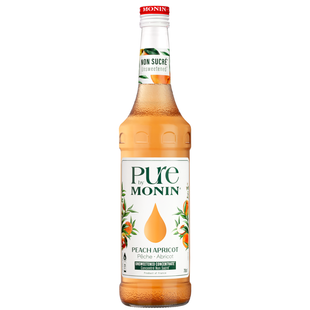 Основа Персик Абрикос Pure by Monin 0,7л (без цукру) 3052911513053 фото