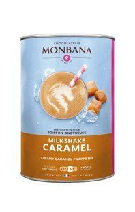 Суха суміш Monbana Caramel Milkshake для приготування карамельного мілкшейку, 1 кг 3474340025905 фото