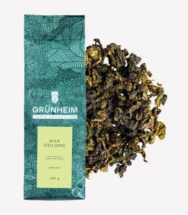Молочний улун Milk Oolong GRUNHEIM, пачка 250 г TG036 фото