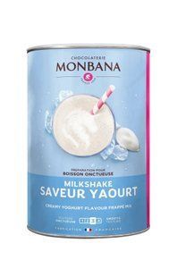 Суха суміш Monbana Yoghurt Milkshake для приготування йогуртового мілкшейку, 1 кг 3474340025875 фото